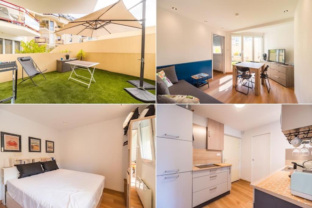 Appartement Avec Terrasse, Trestraou Perros-Guirec Eksteriør billede