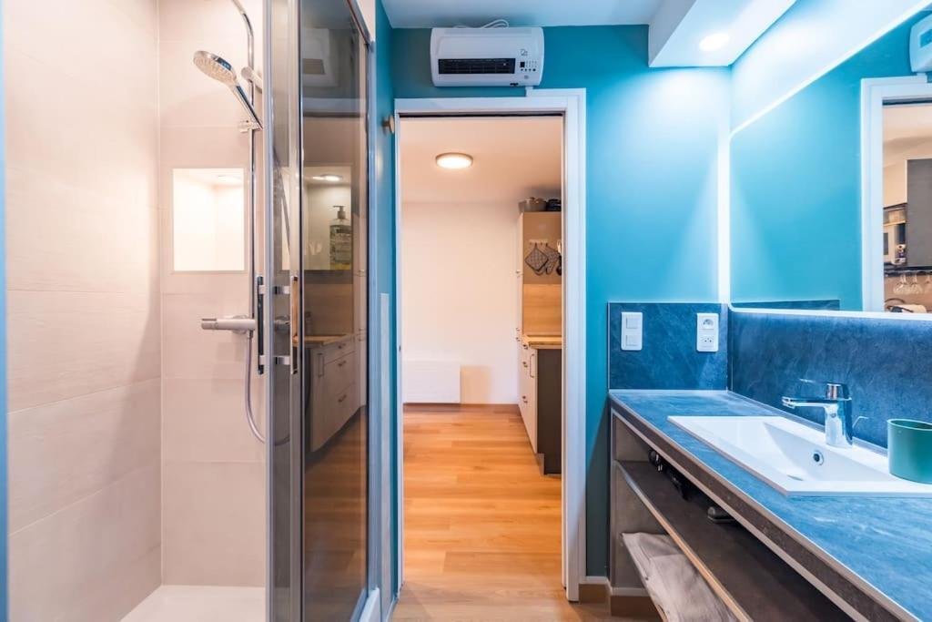 Appartement Avec Terrasse, Trestraou Perros-Guirec Eksteriør billede